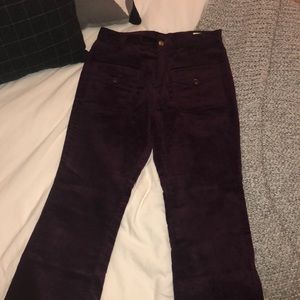 retro 70s Farah corduroy bell bottoms